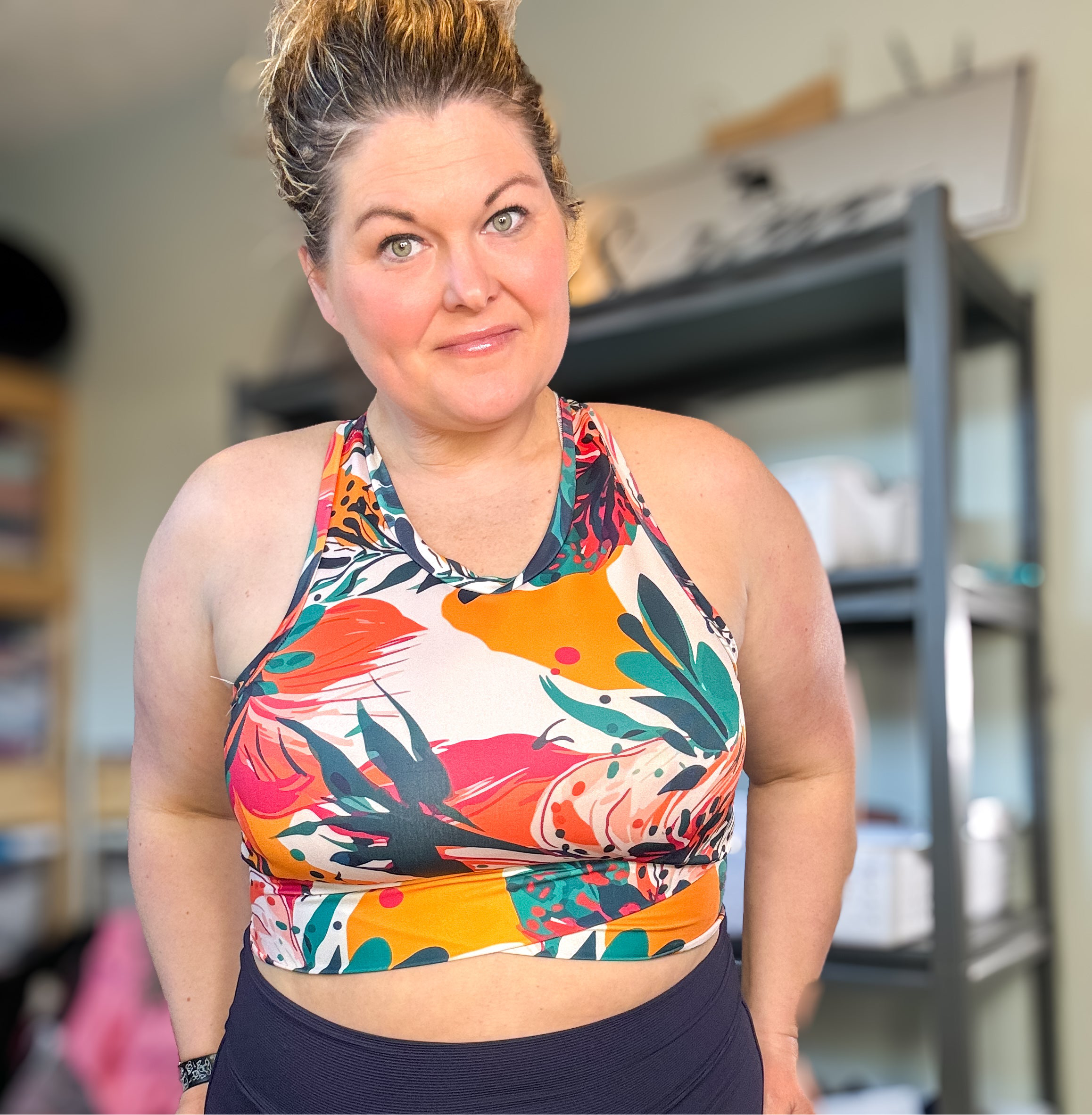 Ladies' Swim Trail Crop {colour options available}