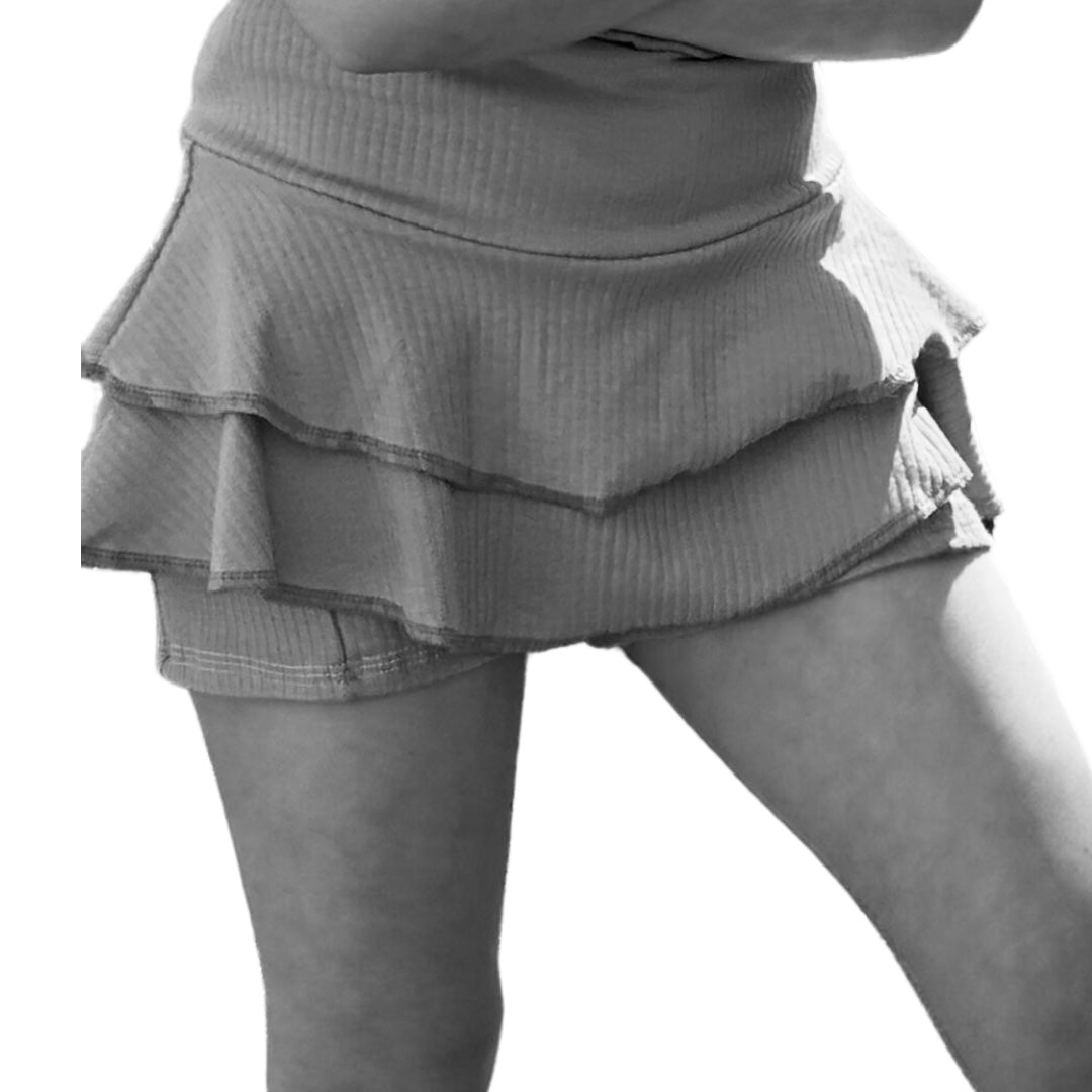 SKIPPER SKORT - {black with mystery band}
