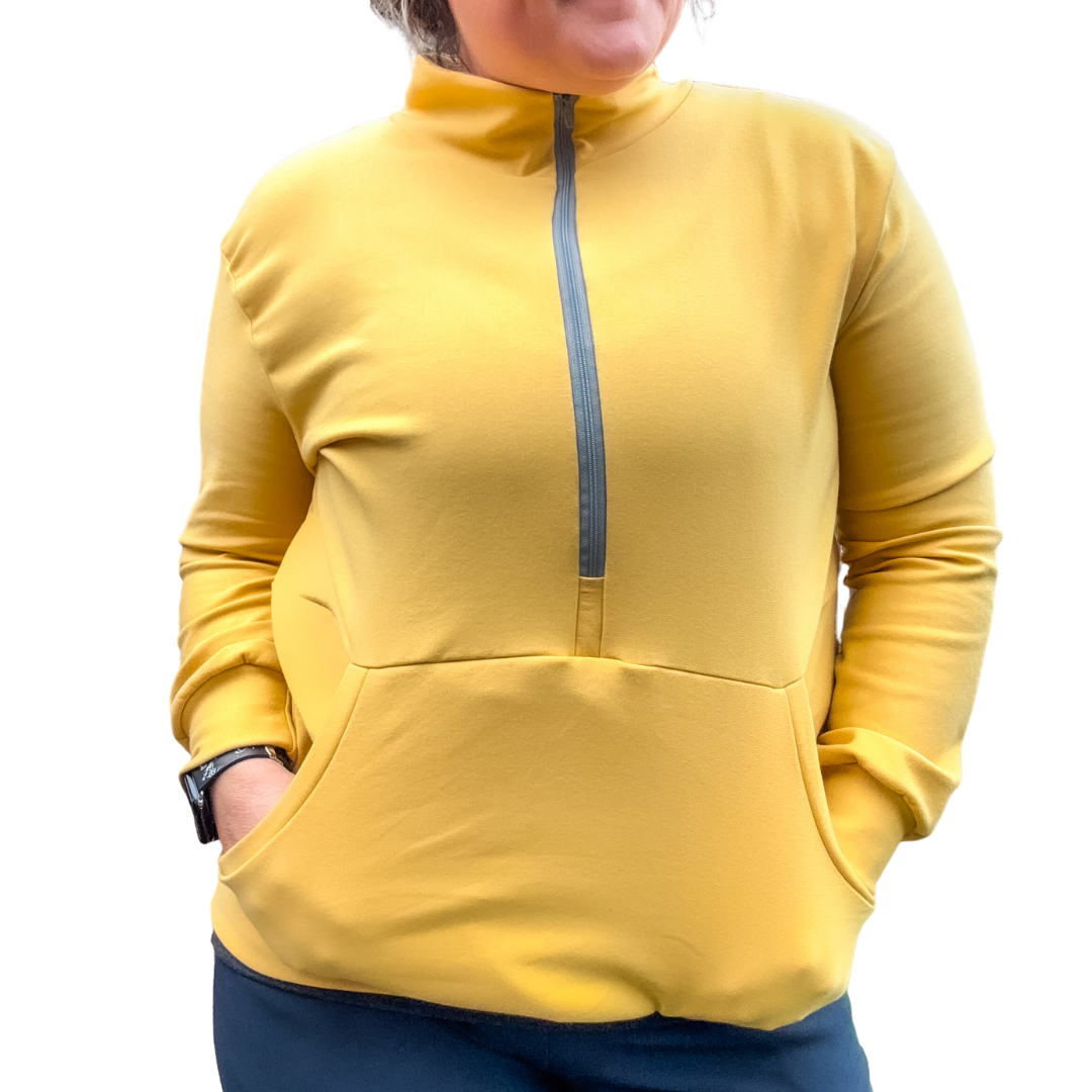 Sprint 1/2 Zip Collar Pullover - Cozy Options