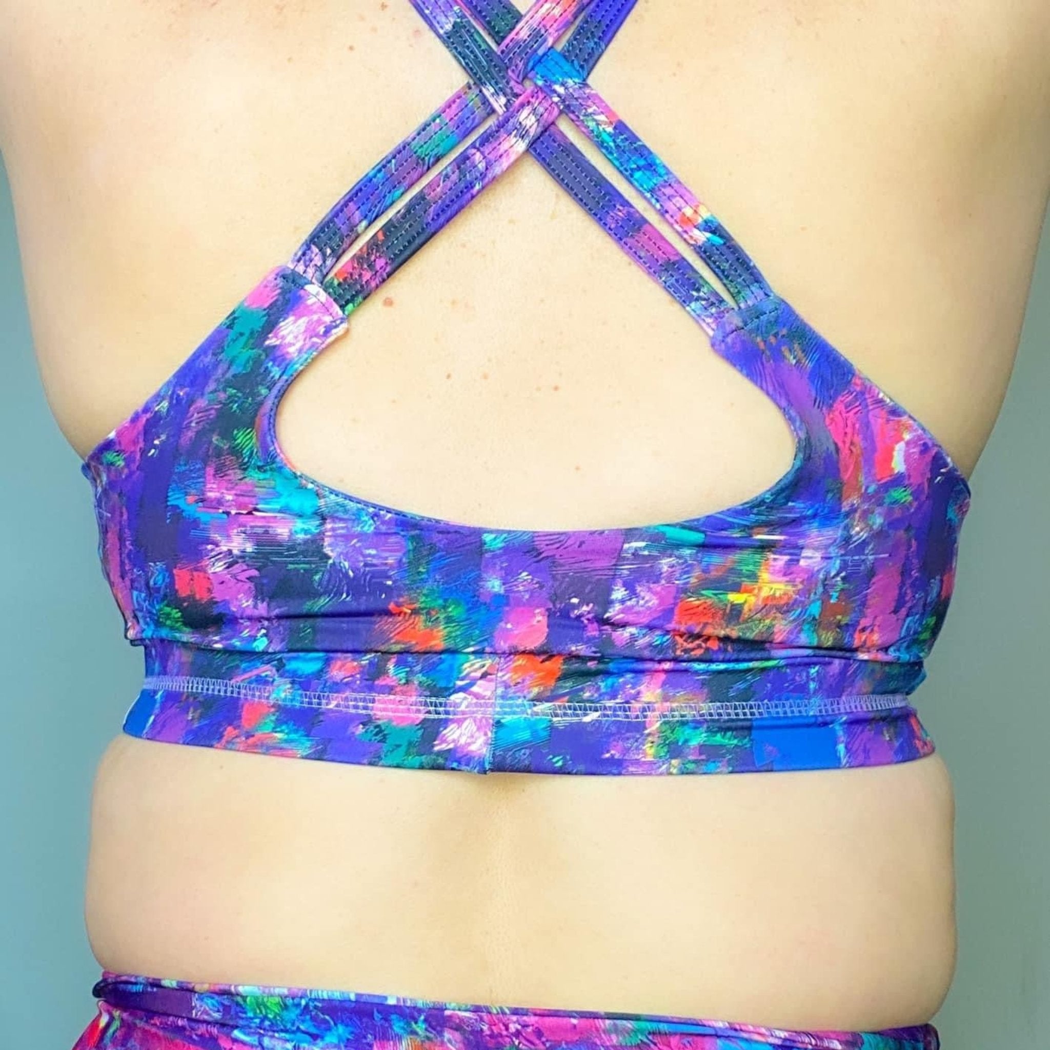 supportive cute sports bra for size inclusive sizing