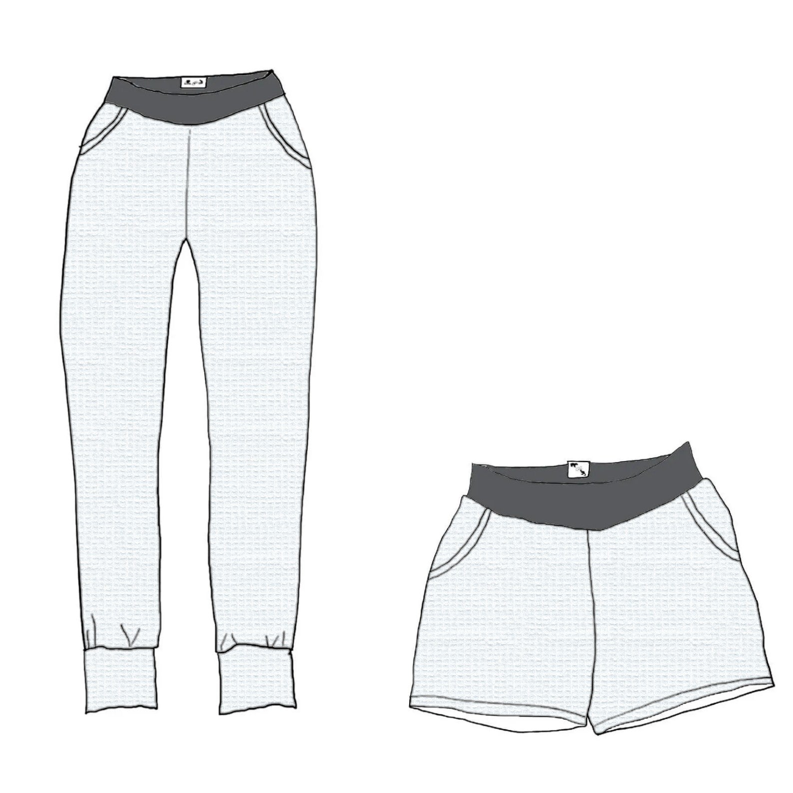 WH - Ladies' Lakeside Joggers / Shorts (bark ECOVERO )