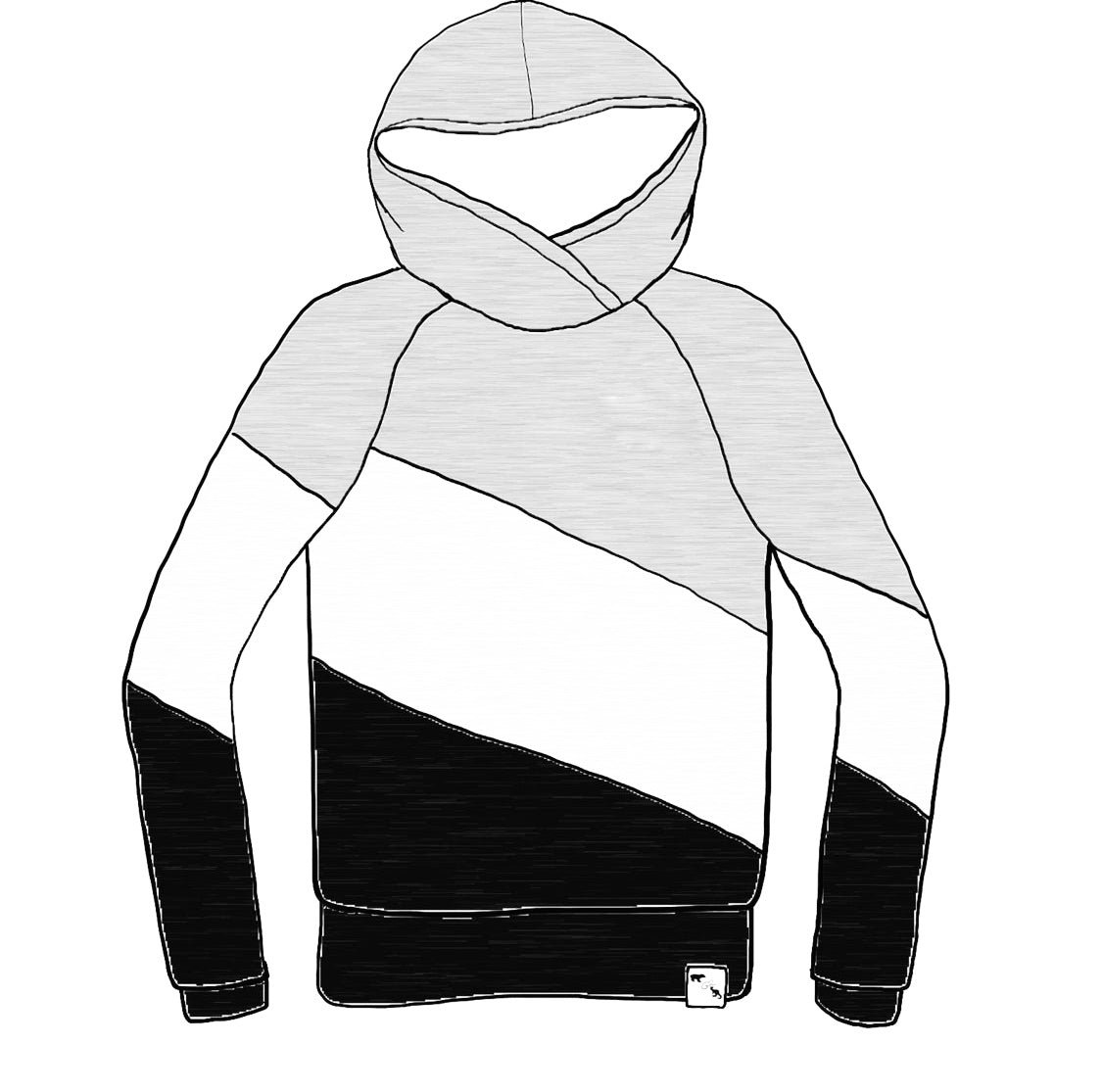 PREORDER - Adult Slant Sweater (athletics and prints only)