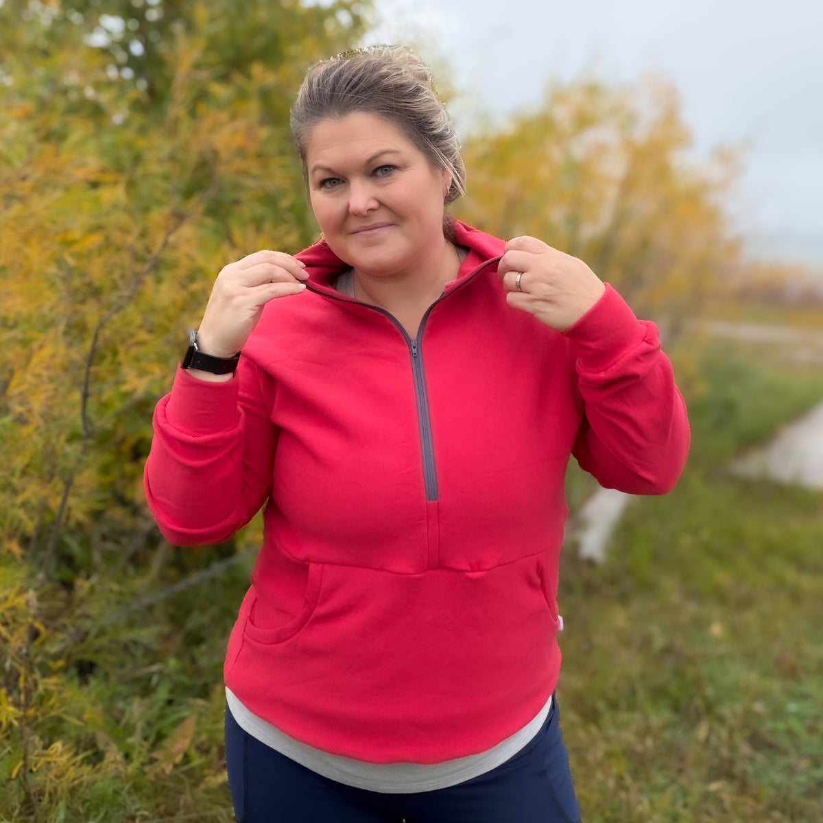 Sprint 1/2 Zip Collar Pullover - Cozy Options