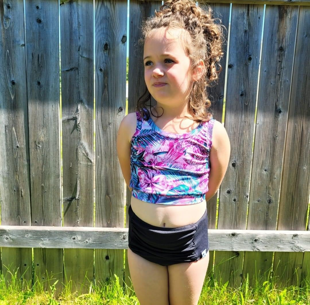 Lil Staple Swim Tank/Crop