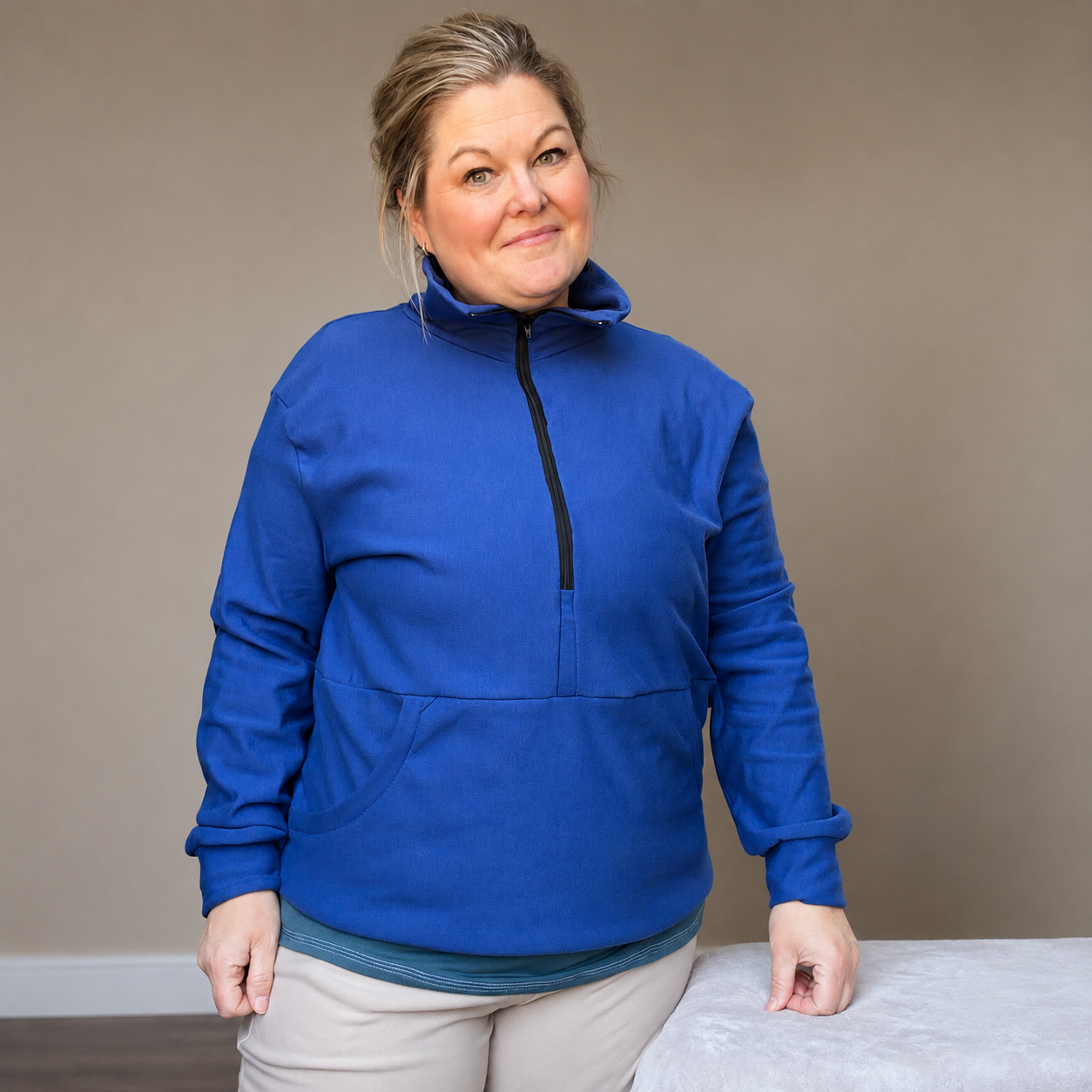 Sprint 1/2 Zip Collar Pullover - Cozy Options