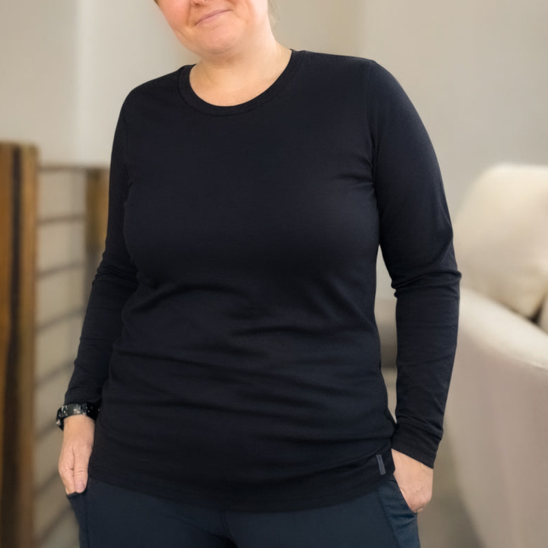 Relax Essential LONG SLEEVE Tee - Everyday Options