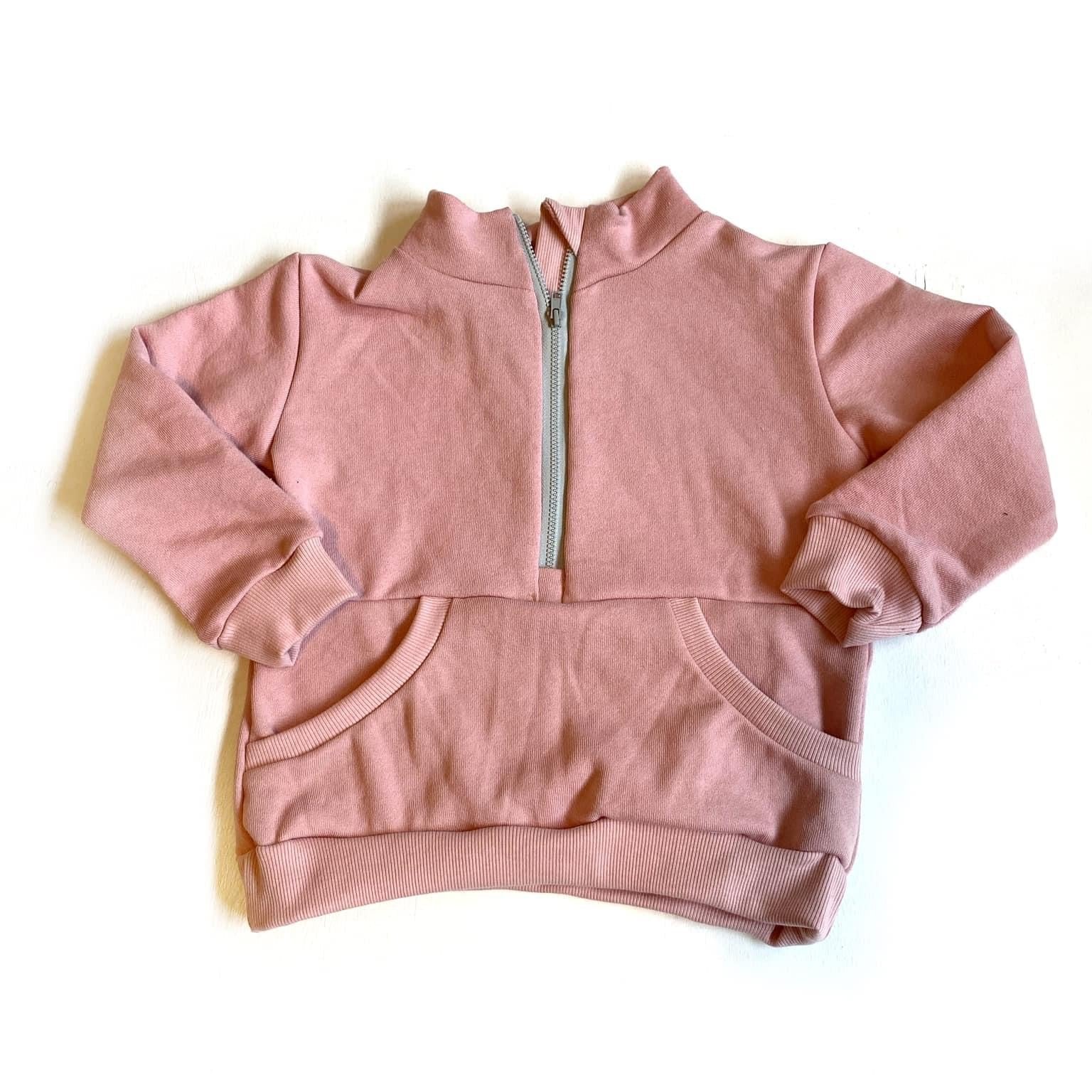 PRE ORDER Sprint 1/2 Zip Pullover {collar} - colour options available