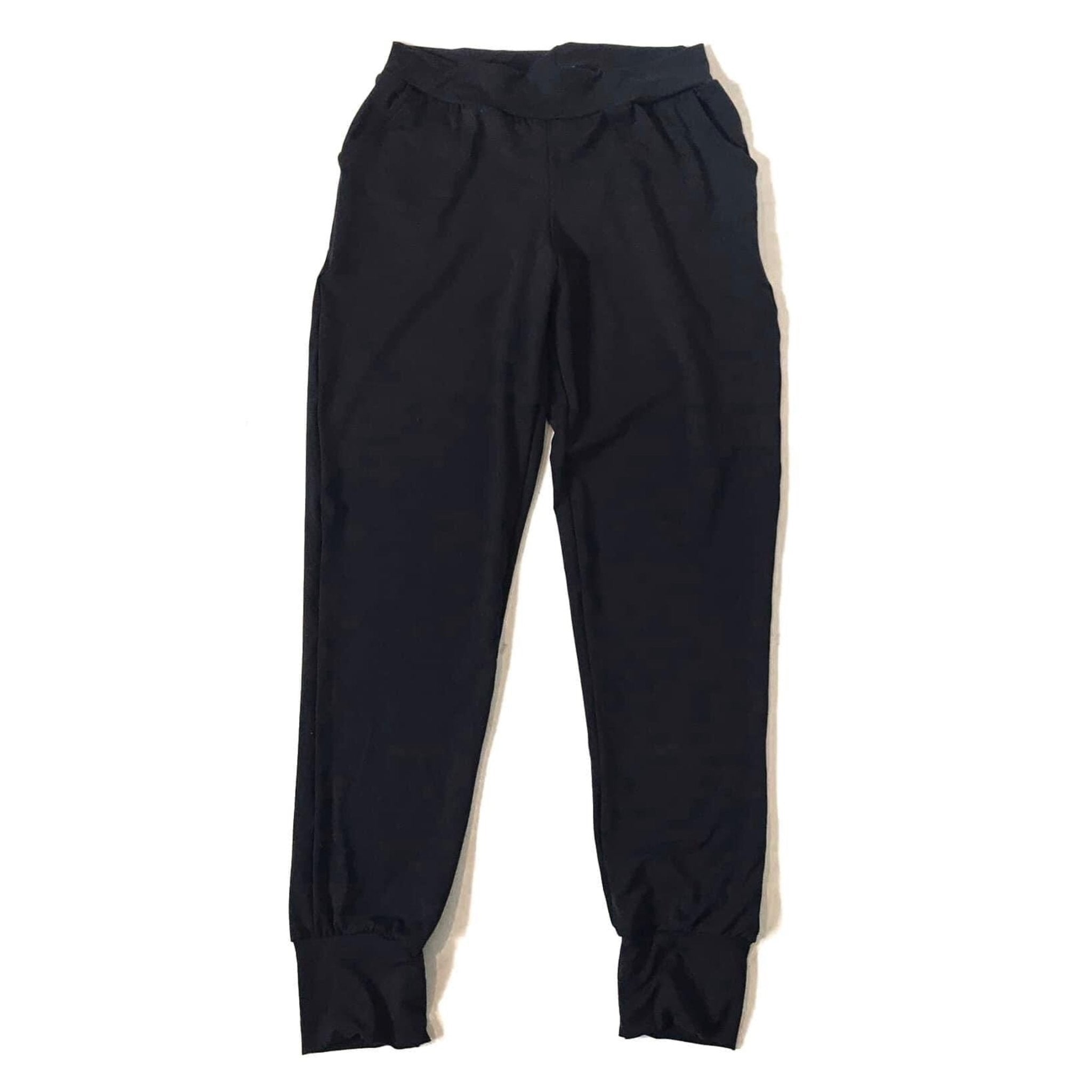 canadian made athletic joggers no elastic