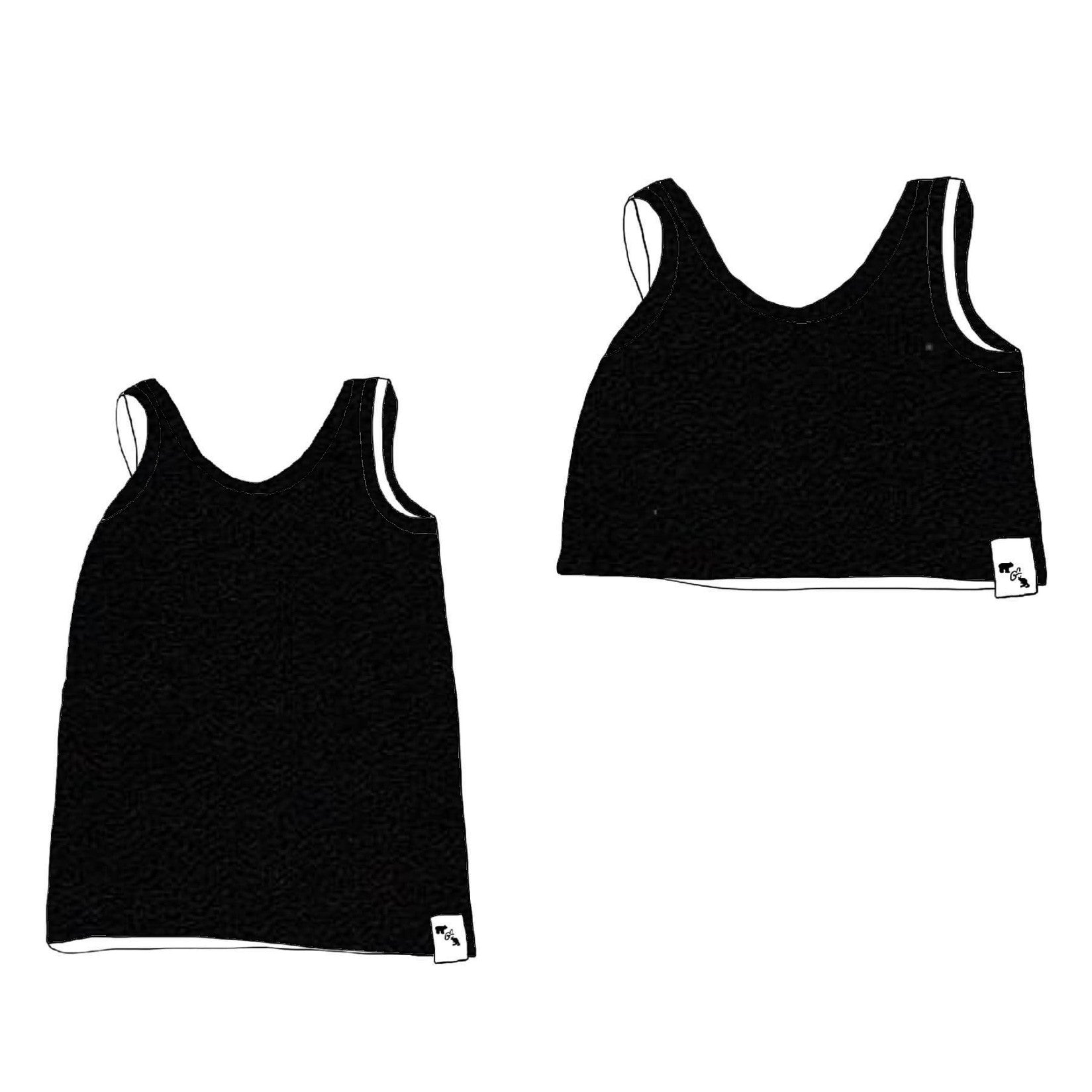 Lil Staple Swim Tank/Crop