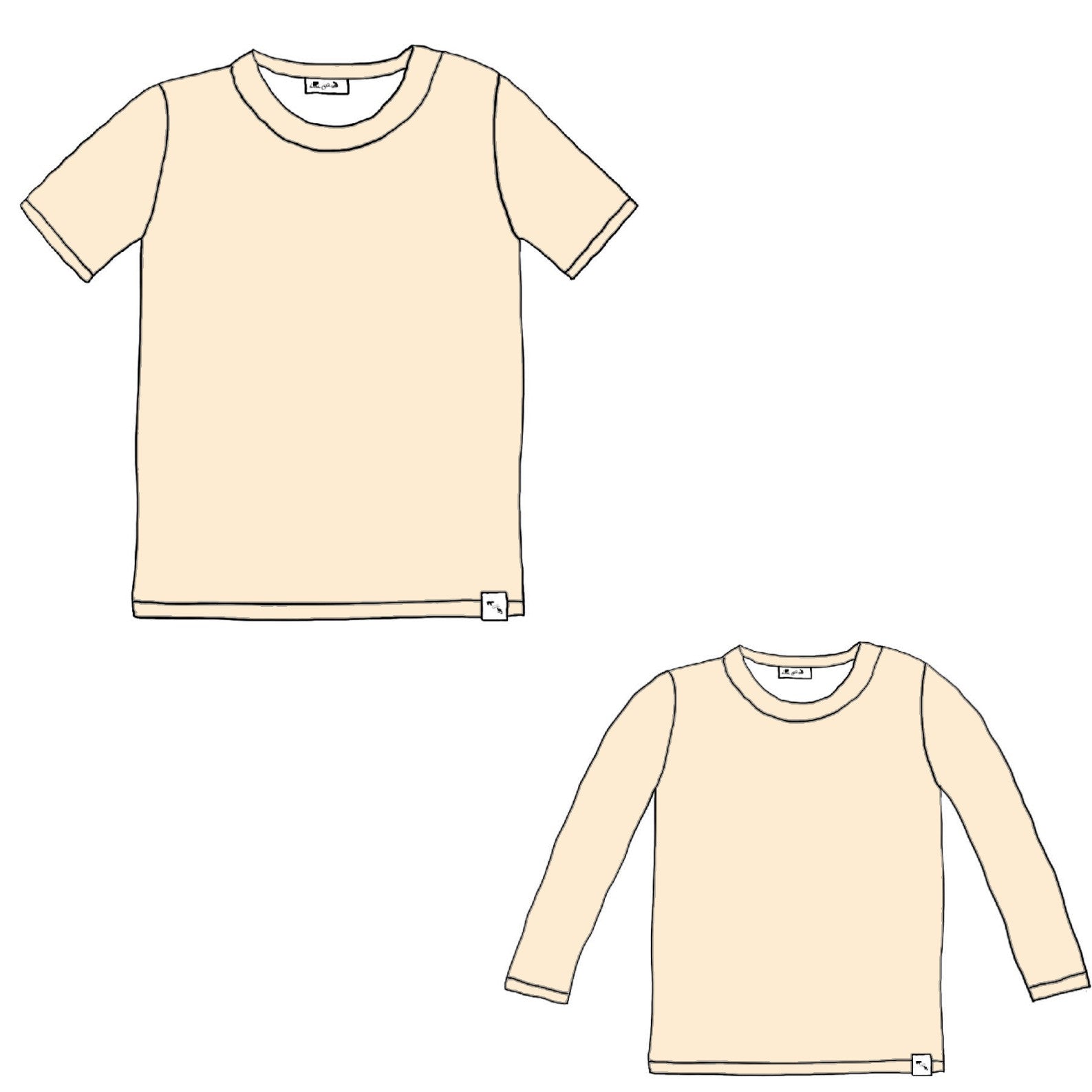 Lil Basic Tee- {sale}