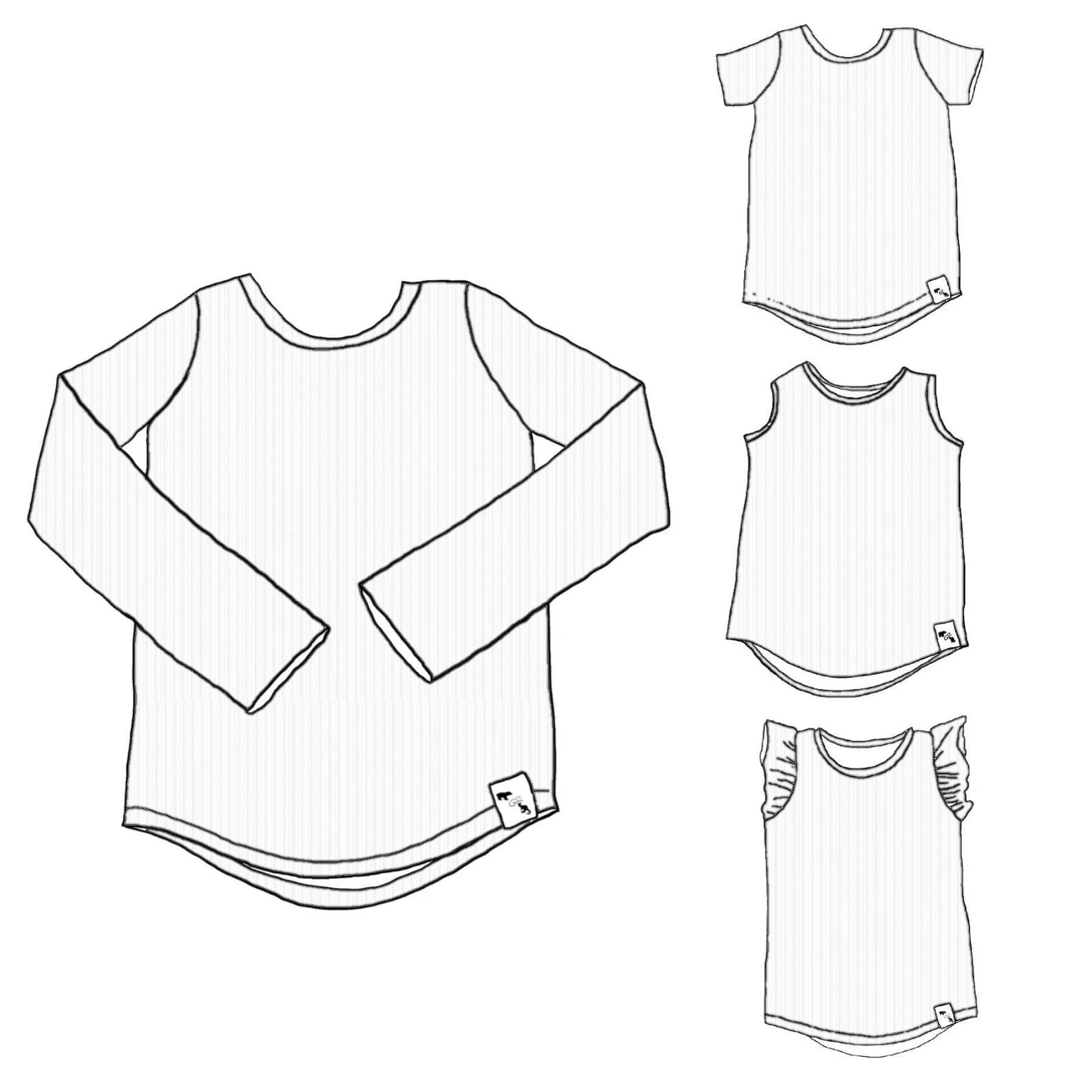 Lil Essential Tee-{sale}