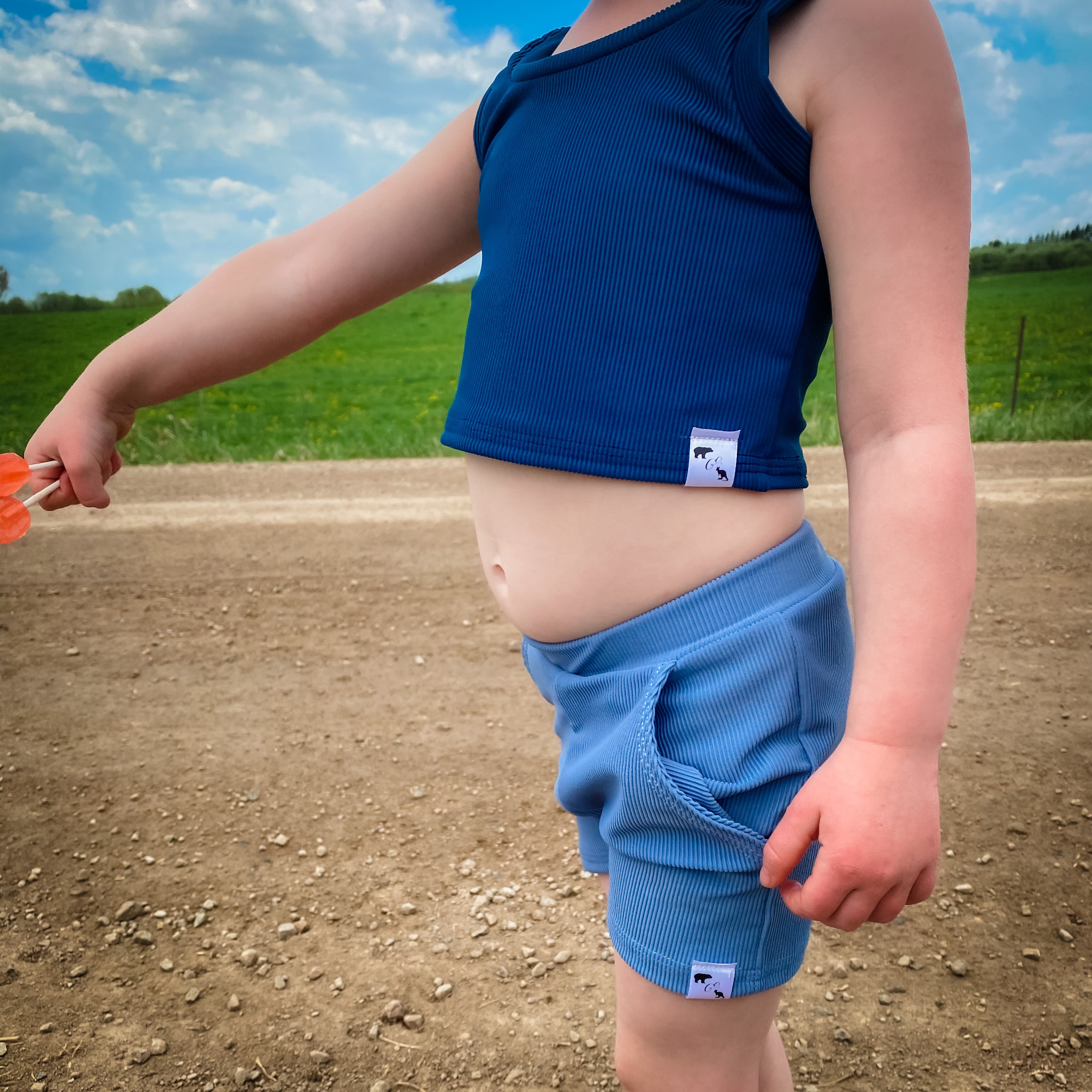 Lil Staple Swim Tank/Crop