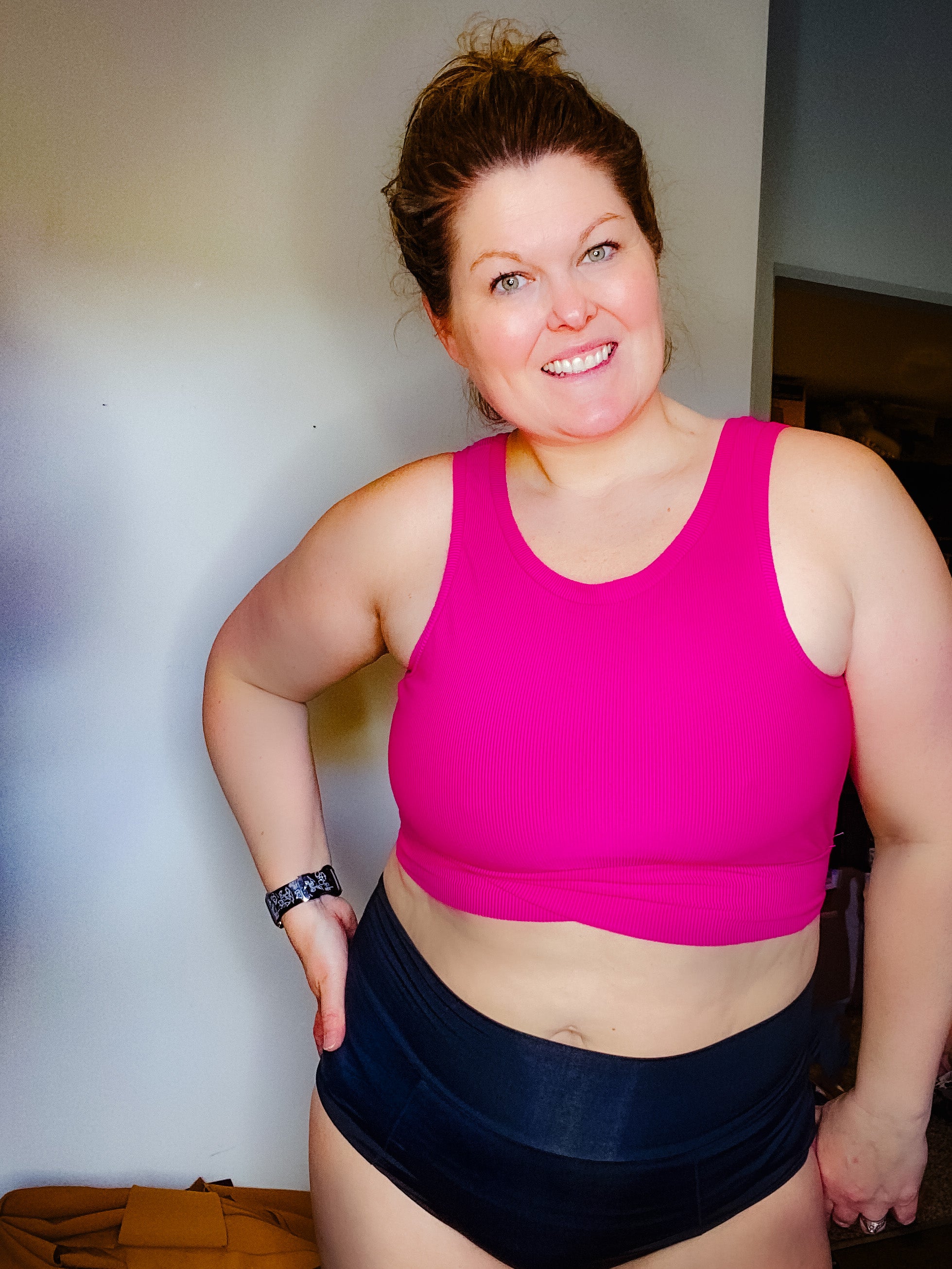 Ladies' Swim Trail Crop {colour options available}